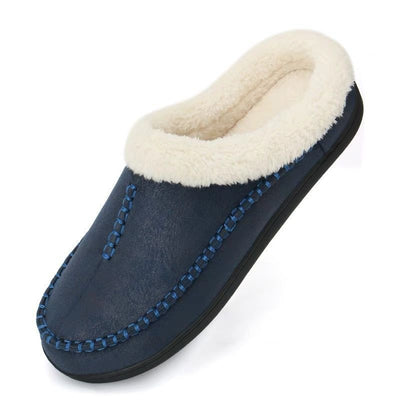 Pantuflas para Hombre con Forro de Pelaje - Comodidad Europea Antideslizante - Image 10