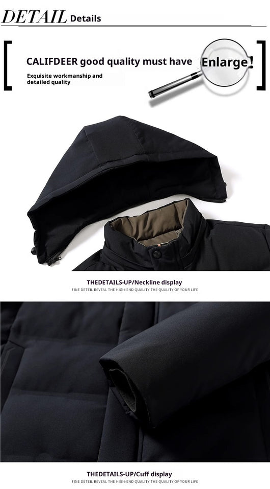Chaqueta Acolchada Térmica con Forro Polar Grueso - Image 10