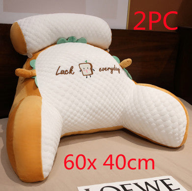 Cojín de Apoyo Lumbar Triangular - Almohada de Lectura y Respaldo para Sofá, Cama y Oficina - Image 46