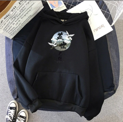 Sudadera con Capucha de Color Sólido Manga Larga para Hombre - Image 8