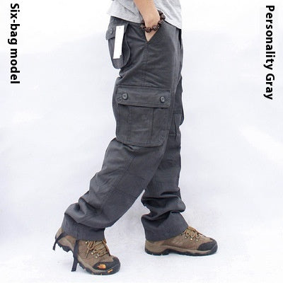 Pantalones de Trabajo Multibolsillos Uniforme Profesional Hombre - Image 5
