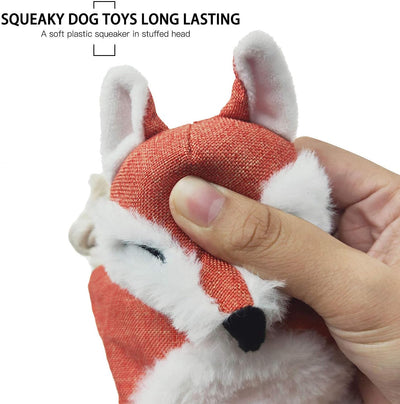 Juguete para Perro Zorro con Sonajero - Juguete Durable sin Relleno para Mascotas - Image 13