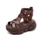 Sandalias Romanas Retro de Tacón Alto - Colección Verano