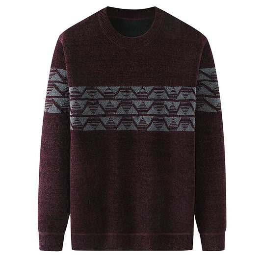 Camiseta Térmica Acolchada de Lana para Hombre - Cuello Redondo - Image 8