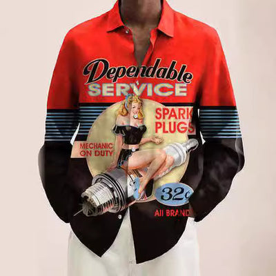 Camisa Térmica de Manga Larga con Transferencia Digital 3D para Hombre - Image 3