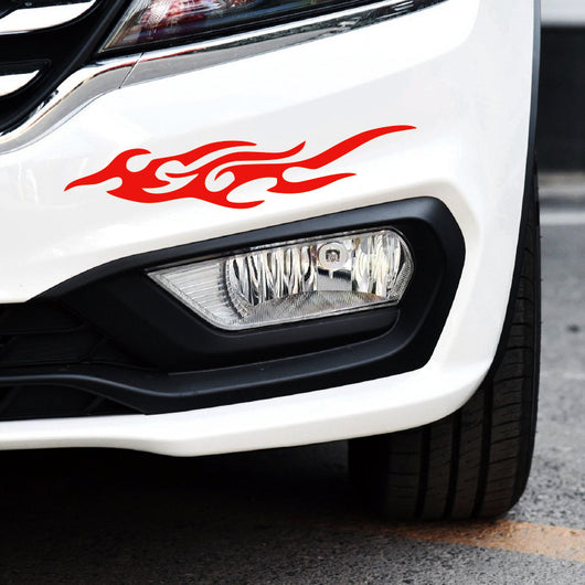 Pegatina Reflectante Llamas para Auto - Cobertor de Rayaduras con Estilo Personalizado - Image 5