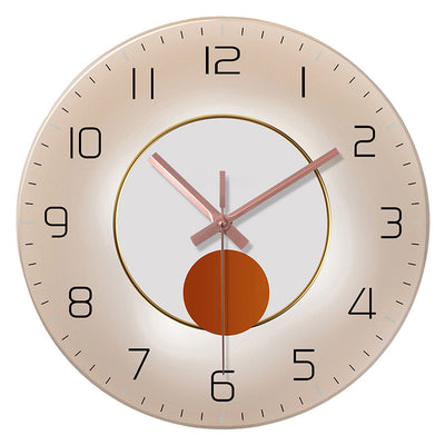 Reloj de Pared de Cristal Templado Silencioso para Sala - Image 14