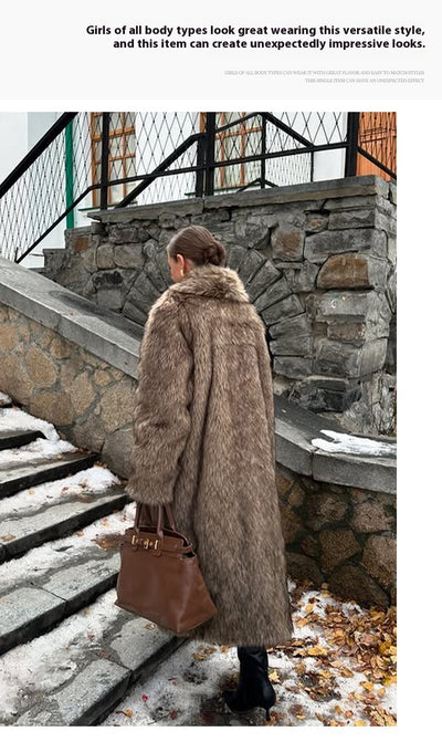Abrigo de Piel Térmica Gruesa para Invierno - Image 13