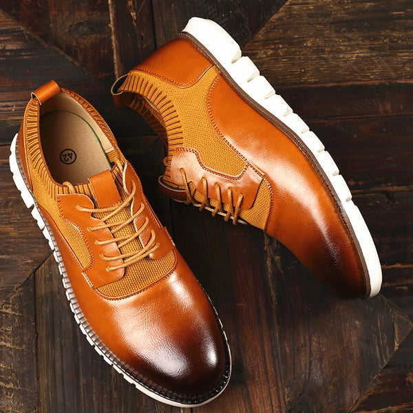Zapatos Casuales Tejidos Voladores para Hombre - Primavera y Verano