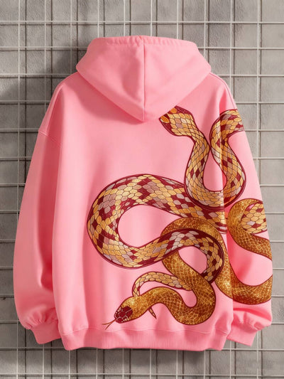 Sudadera Estampada de Manga Larga para Hombre - Hoodie Casual Versátil - Image 5
