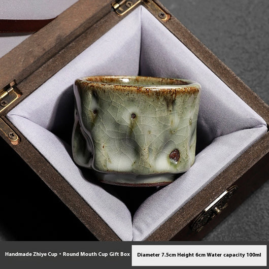 Taza Jianzhan Artesanal Maestría Fuego Salvaje - Image 3
