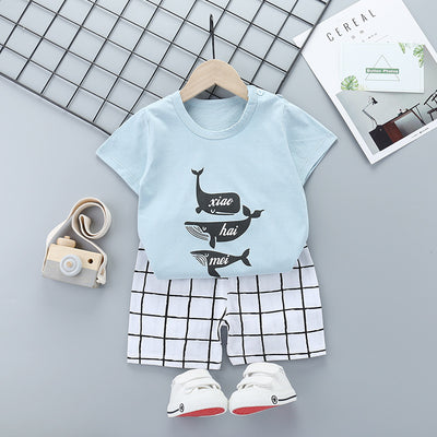 Conjunto Infantil de Verano: Camiseta y Shorts de Algodón - Image 34