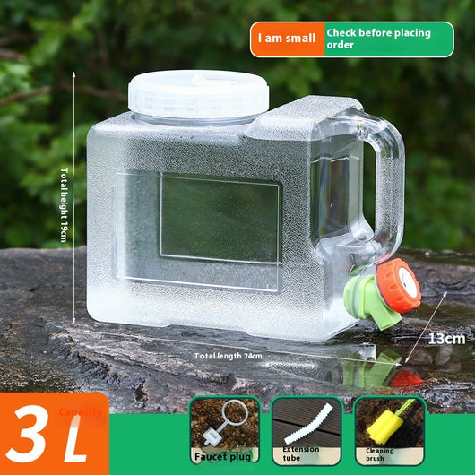 Cubo de Agua Portátil con Grifo para Camping y Viajes - Image 5