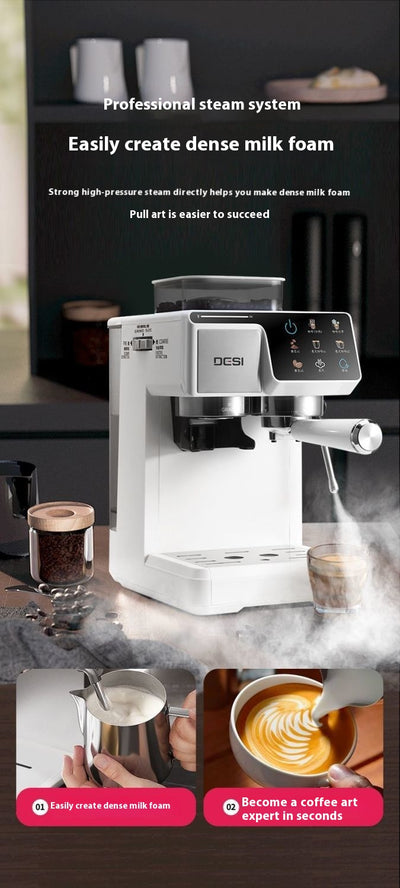 Cafetera Espresso Automática con Vaporizador de Leche - Image 18
