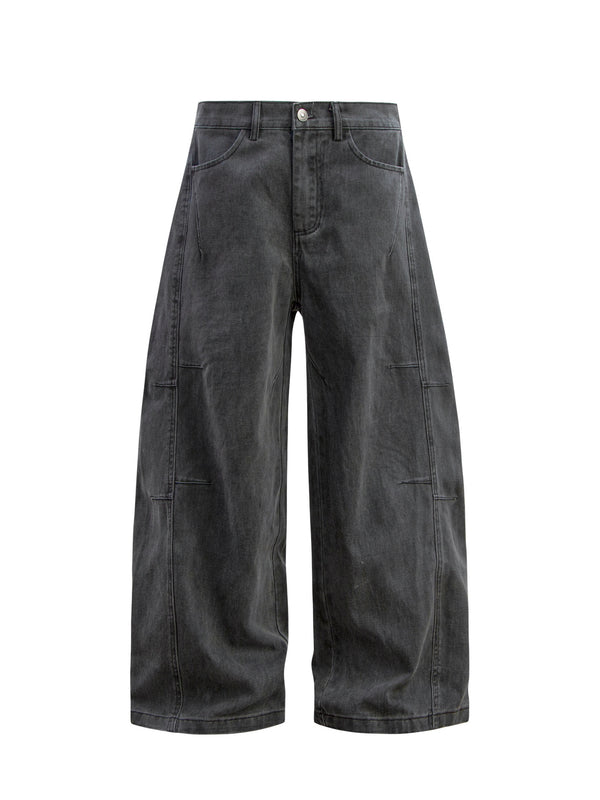 Pantalones Casuales Hombre Estilo Vintage Desgastado