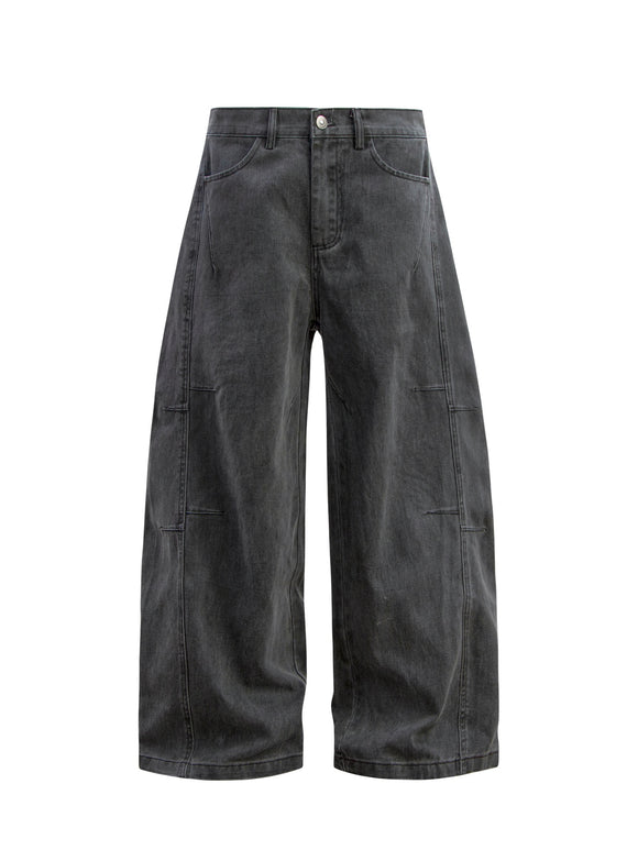 Calça Casual Masculina Estilo Vintage Desgastado