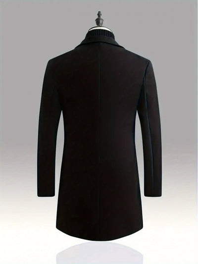 Abrigo Slim Fit con Solapa Europea - Corte Moderno y Elegante - Image 23
