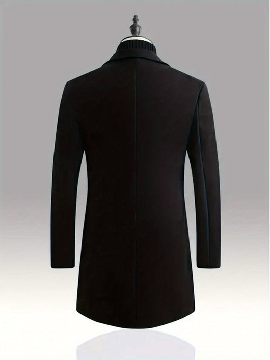 Abrigo Slim Fit con Solapa Europea - Corte Moderno y Elegante - Image 23