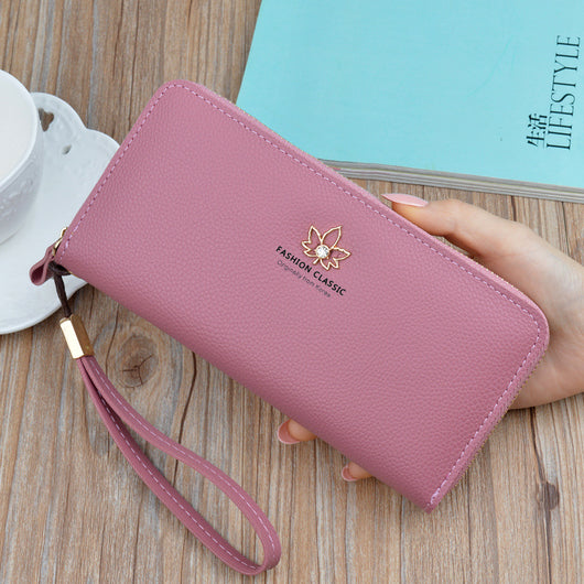 Billetera Larga para Mujer con Cierre - Cartera de Moda Elegante con Gran Capacidad - Image 7