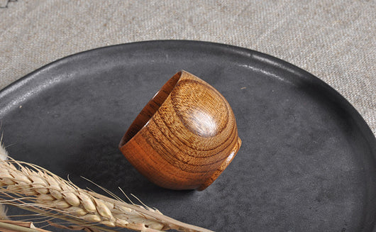 Juego de Té en Madera Ecológico - Tazas Pequeñas Sostenibles - Image 2