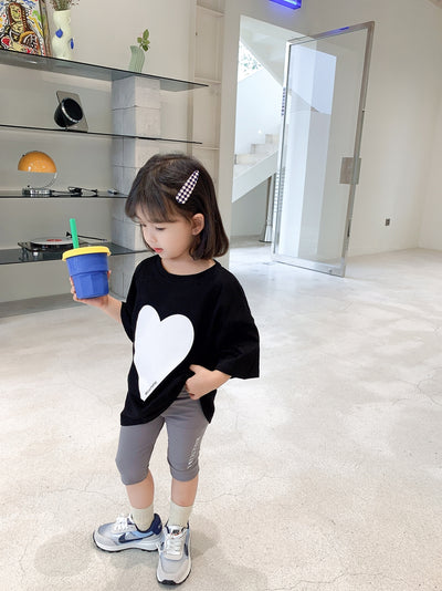 Playera de Algodón Suave para Niña - Diseño Holgado y Cómodo - Image 3