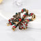 Broche Navideño Retro con Personalidad Creativa