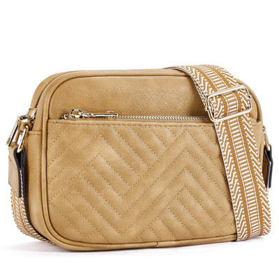 Bolsa Crossbody Multiusos con Diseño Vaca y Cierre de Cremallera - Image 19