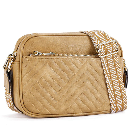 Bolsa Crossbody Multiusos con Diseño Vaca y Cierre de Cremallera - Image 19