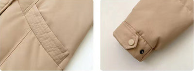 Chaqueta Suelta de Algodón para Mujer - Estilo Casual y Cómodo - Image 12