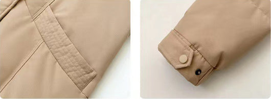 Chaqueta Suelta de Algodón para Mujer - Estilo Casual y Cómodo - Image 12