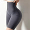 Pantalones de Yoga Moldeadores de Cadera Cintura Tejida Peach para Mujer