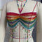Women's Fashion Halter Top Vest Body Chains Chest Necklace