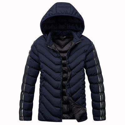 Chaqueta Acolchada con Capucha - Abrigo Casual Cálido para Invierno - Image 4