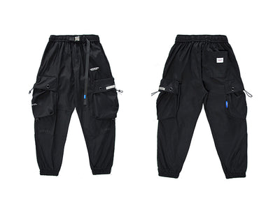 Pantalones Sueltos Hip-Hop con Bolsillos de Herramientas - Image 8