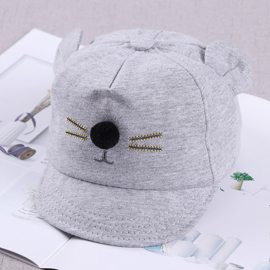 Gorro Infantil Reversible de Lana con Pompón Doble para el Sol - Image 8