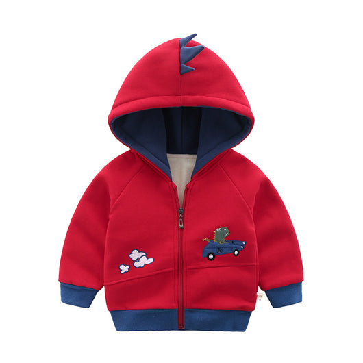 Chaqueta Acolchada de Terciopelo para Niños - Diseño Elegante y Simple - Image 7