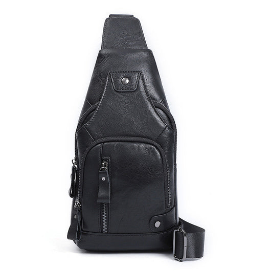 Bolsa de Pecho Vintage para Hombre - Crossbody de Cuero Estilo Retro - Image 7