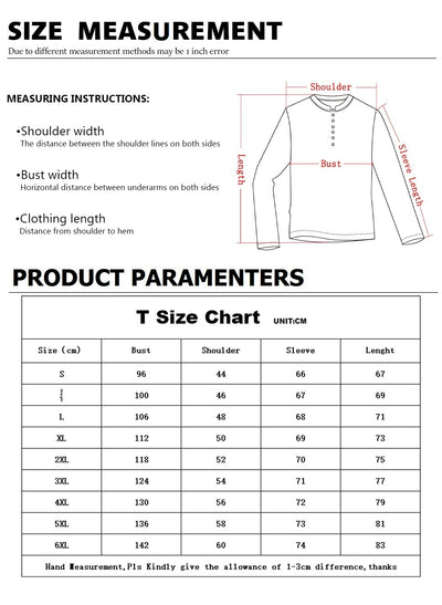 Camiseta Manga Larga para Hombre con Botones de Solapa Abierta e Impresión Digital - Image 15