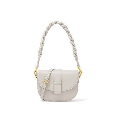 Bolso Crossbody de Cuero Redondo para Mujer - Image 3