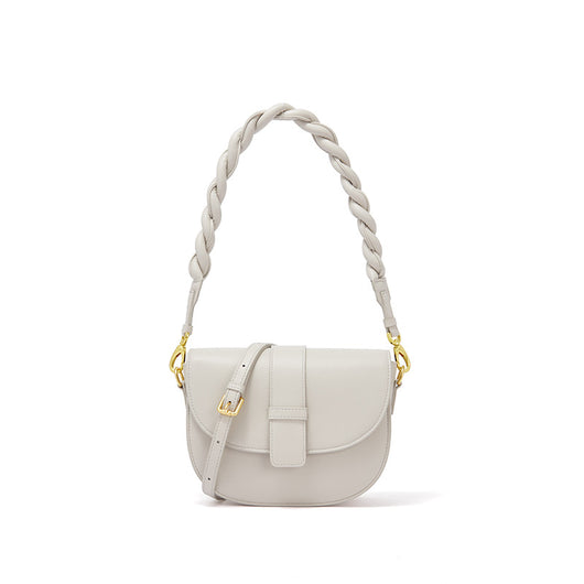 Bolso Crossbody de Cuero Redondo para Mujer - Image 3