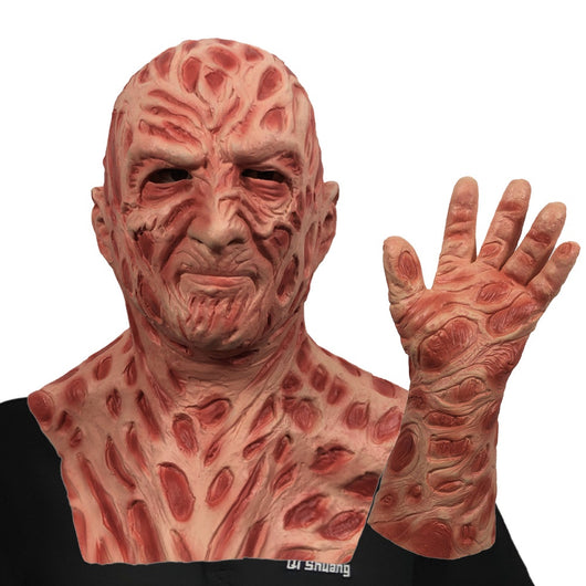 Máscara de Horror Grimace con Guantes - Accesorios de Rendimiento para Fiestas de Halloween - Image 11