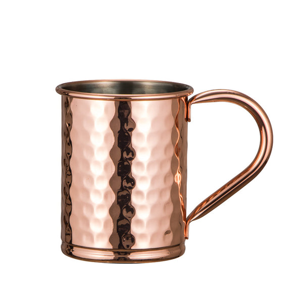 Vaso Cóctel Acero Inoxidable 304 con Textura Martillada