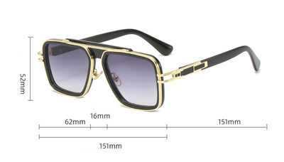 Gafas de Sol Cuadradas Retro Estilo Europeo - Image 11