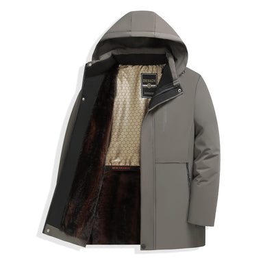 Chaqueta Acolchada con Capucha para Hombre - Invierno - Image 7