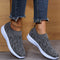 Zapatillas Deportivas Tejidas Volantes para Hombre y Mujer