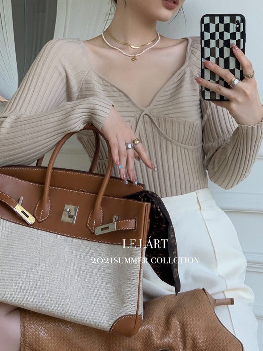 Suéter de Punto Ajustado con Cuello Amplio - Diseño Versátil y Estilizador - Image 5