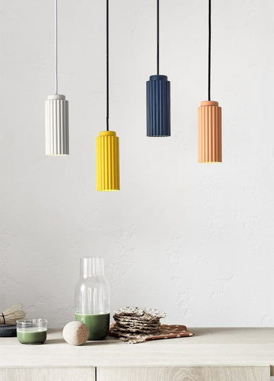 Lámpara Colgante Minimalista Tubo Ciruela - Diseño Moderno para Comedor y Sala - Image 18