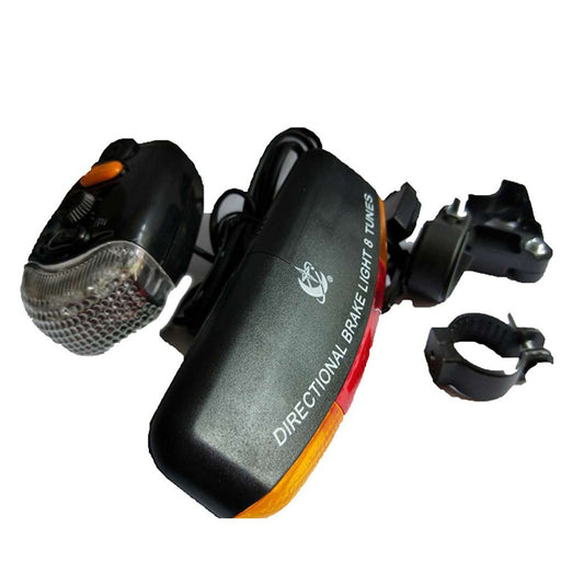 Kit de Seguridad para Bicicleta: Luz Trasera Inteligente + Bocina Electrónica 8 Tonos - Image 2