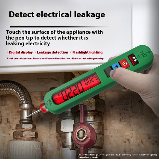 Destornillador de Prueba Digital con Detección Inteligente de Fallos Eléctricos