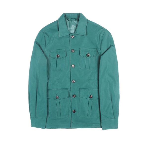 Chaqueta Casual Retro de Caballero Británico para Otoño